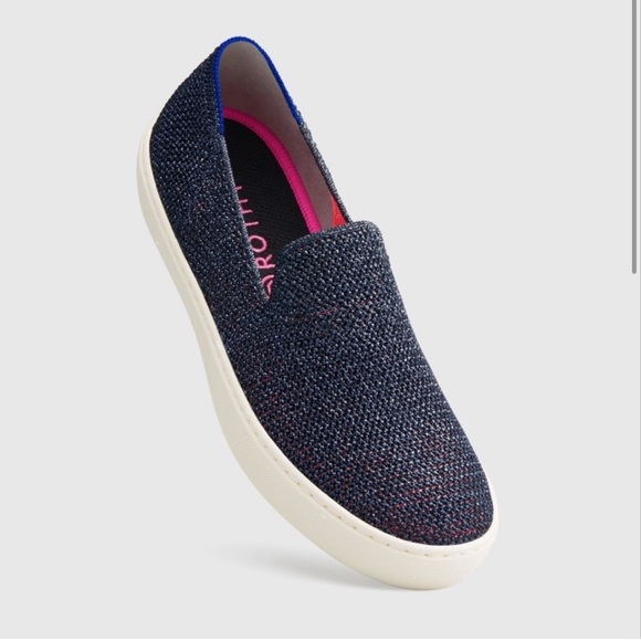 Rothy's Shoes - Rothy’s Limited Edition Metallic Slip On Sneakers Women’s 9.5